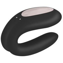 Satisfyer Stimulateur connecté Double Joy Satisfyer Noir